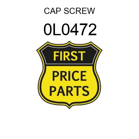 CAP SCREW 0L0472