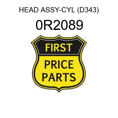 HEAD ASSY-CYL (D343) 0R2089