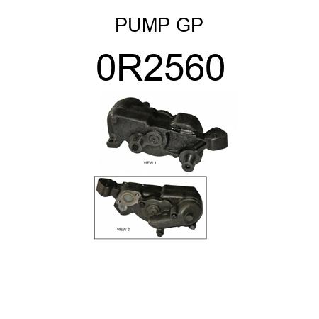 PUMP GP 0R2560