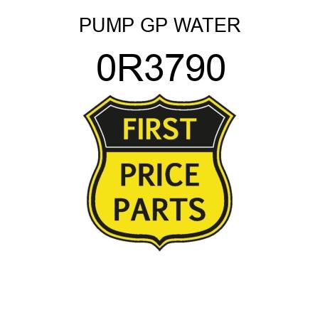 PUMP GP WATER 0R3790