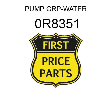 PUMP GRP-WATER 0R8351