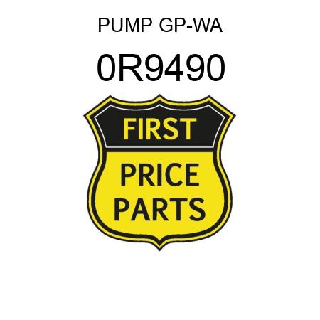 PUMP GP-WA 0R9490