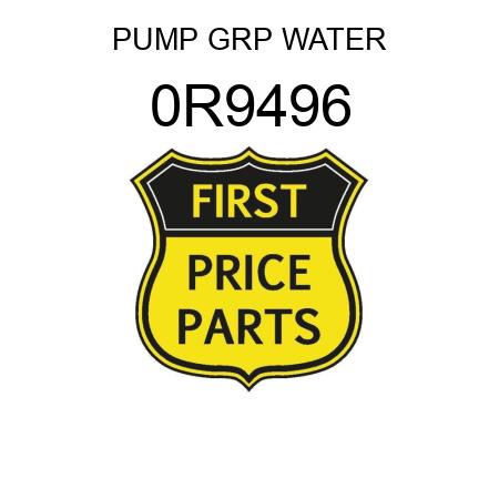 PUMP GRP WATER 0R9496