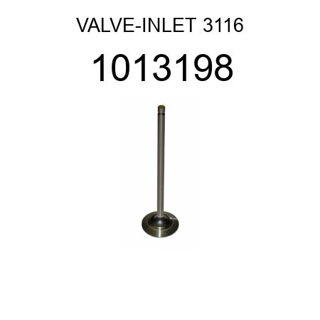 VALVE INLET 1013198