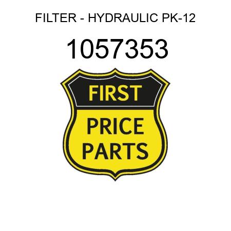 FILTER - HYDRAULIC PK-12 1057353