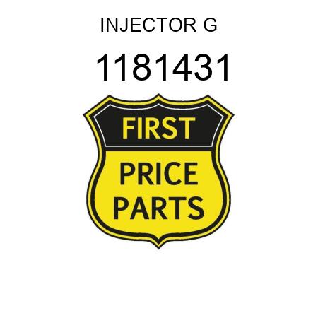 INJECTOR G 1181431