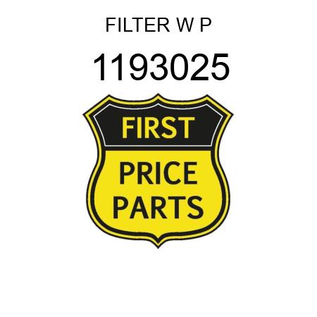 FILTER W P 1193025