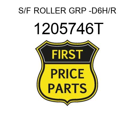 S/F ROLLER GRP -D6H/R 1205746T