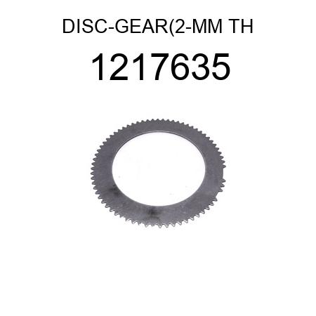 DISC-GEAR(2-MM THK) 1217635