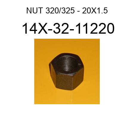 NUT 320/325 - 20X1.5 14X-32-11220