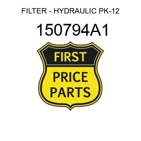 FILTER - HYDRAULIC PK-12 150794A1