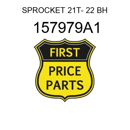 SPROCKET 21T- 22 BH 157979A1