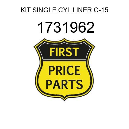 KIT SINGLE CYL LINER C-15 1731962