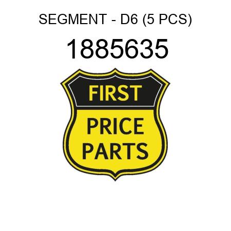 SEGMENT - D6 (5 PCS) 1885635