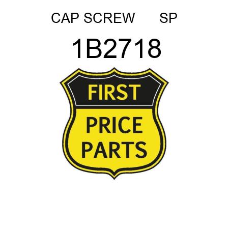 CAP SCREW 1B2718