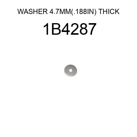 WASHER 4.7MM(.188IN) THICK 1B4287
