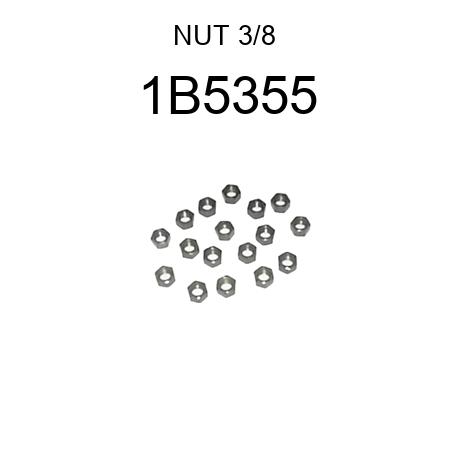 NUT  HEX 3/8 1B5355