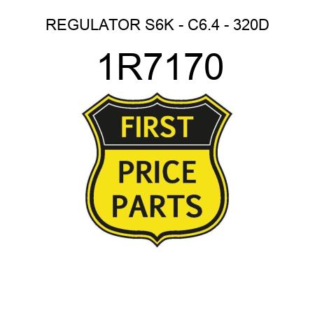 REGULATOR S6K - C6.4 - 320D 1R7170