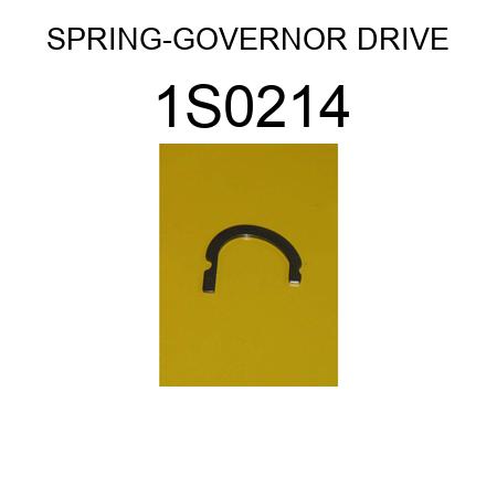 SPRING-GOVERNOR DRIVE 1S0214
