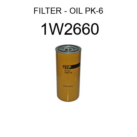 FILTER - OIL PK-6 1W2660