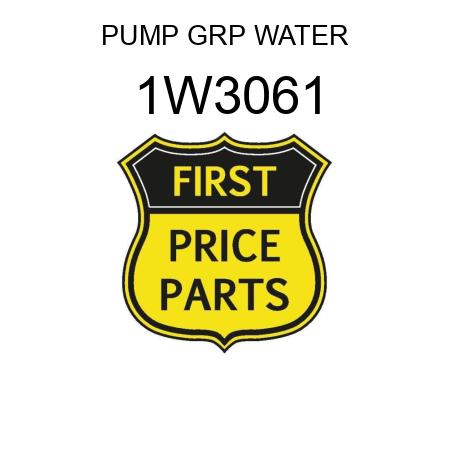 PUMP GRP WATER 1W3061