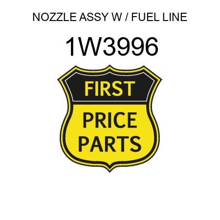 NOZZLE ASSY W / FUEL LINE 1W3996