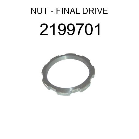 NUT - FINAL DRIVE 2199701