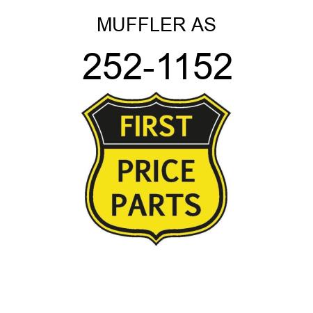 MUFFLER AS 2521152