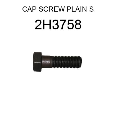 CAP SCREW PLAIN STEEL 2H3758
