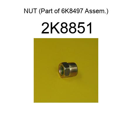 NUT (Part of 6K8497 Assem.) 2K8851