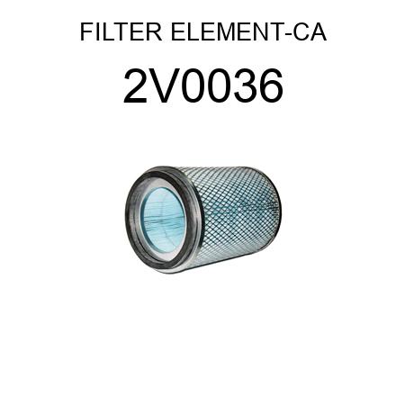FILTER ELEMENT-CAB AIR 2V0036