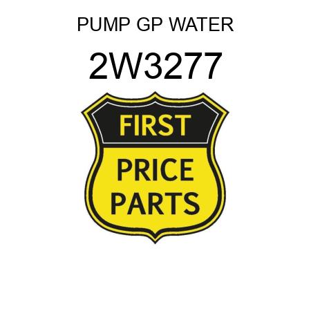 PUMP GP WATER 2W3277