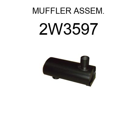 MUFFLER A 2W3597