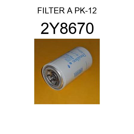 FILTER A PK-12 2Y8670