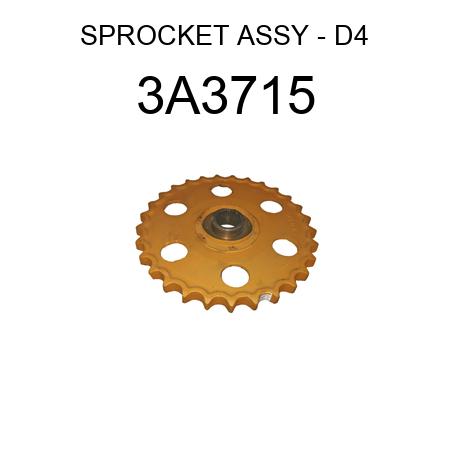 SPROCKET ASSY - D4 3A3715