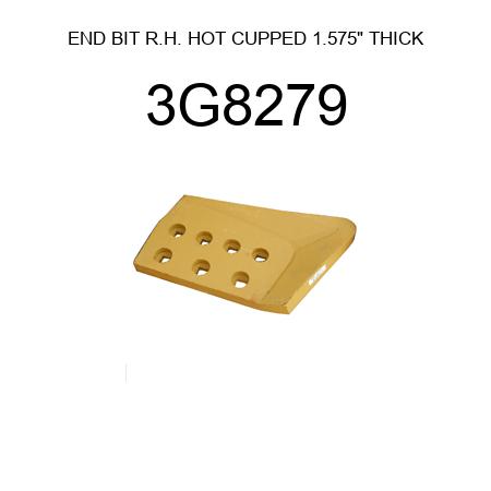 END BIT R.H. HOT CUPPED 1.575