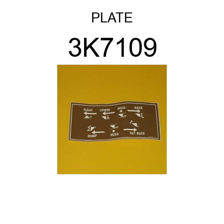 PLATE 3K7109