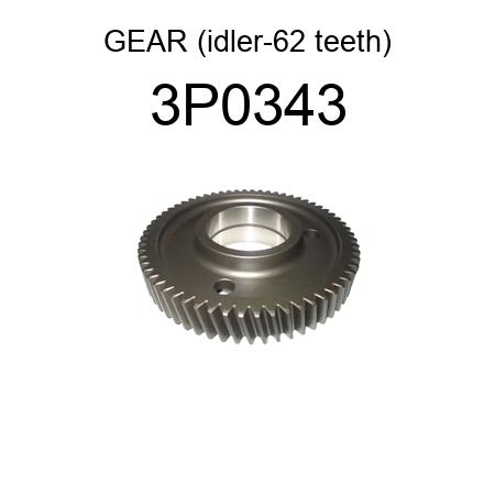 GEAR (idler62 teeth) 3P0343
