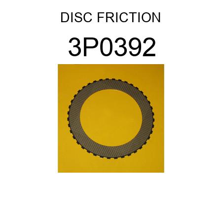 DISC FRICTION 3P0392