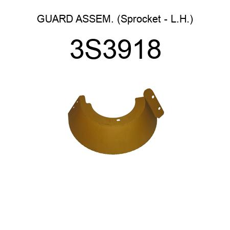 GUARD ASSEM. (Sprocket - L.H.) 3S3918