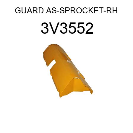 GUARD AS-SPROCKET-RH 3V3552