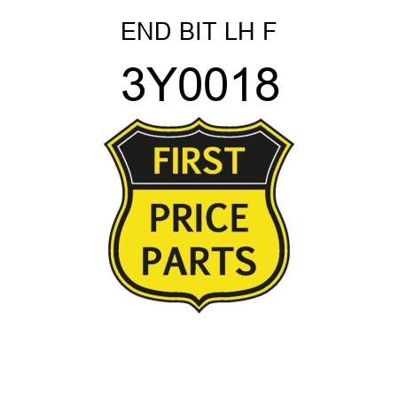 END BIT LH F 3Y0018
