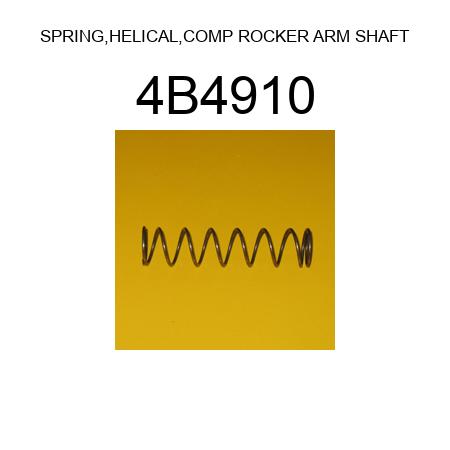 SPRING,HELICAL,COMP ROCKER ARM SHAFT 4B4910