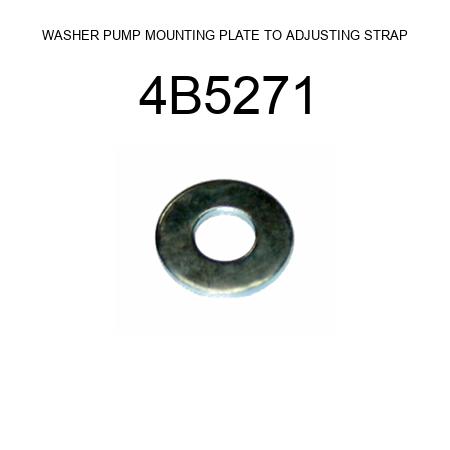 WASHER PUMP MOUNTING PLATE TO ADJUSTING STRAP 4B5271