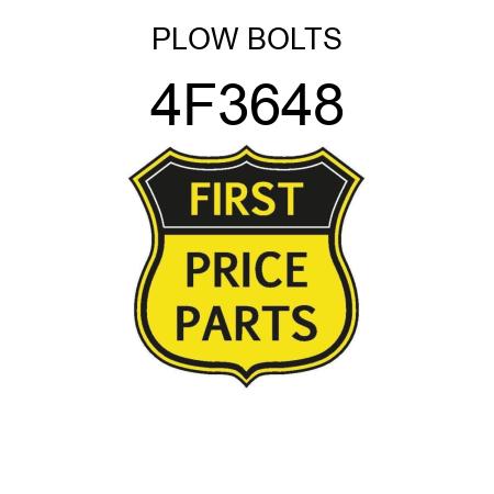 PLOW BOLTS 4F3648