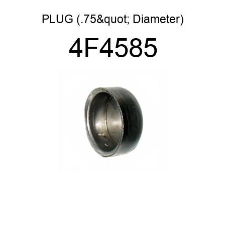 PLUG (.75 Diameter) 4F4585