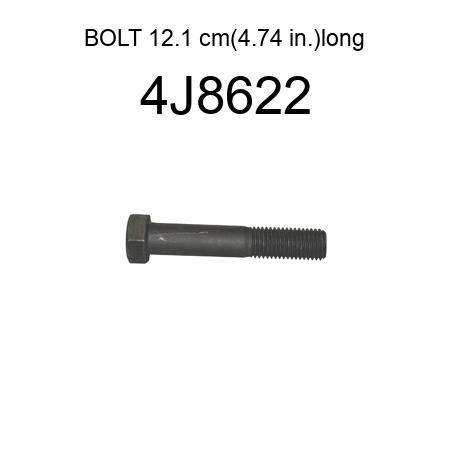 BOLT 12.1 cm(4.74 in.)long 4J8622