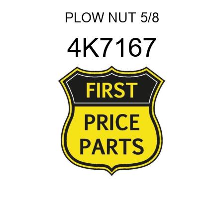 PLOW NUT 5/8 4K7167