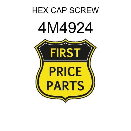HEX CAP SCREW 4M4924