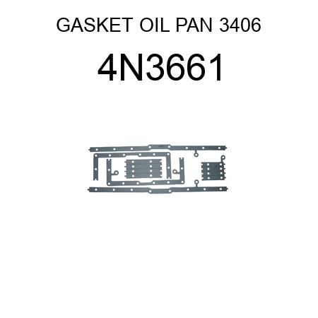 GASKET OIL PAN 3406 4N3661